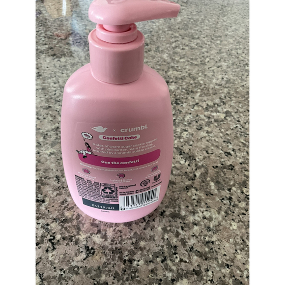 Dove x Crumbl Cookie Hand Wash Soap Confetti Cake‎ Limited Edition New - Picture 6 of 6